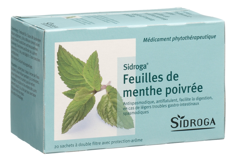 Sidroga Pfefferminzblätter Tees Btl 1.5 g
