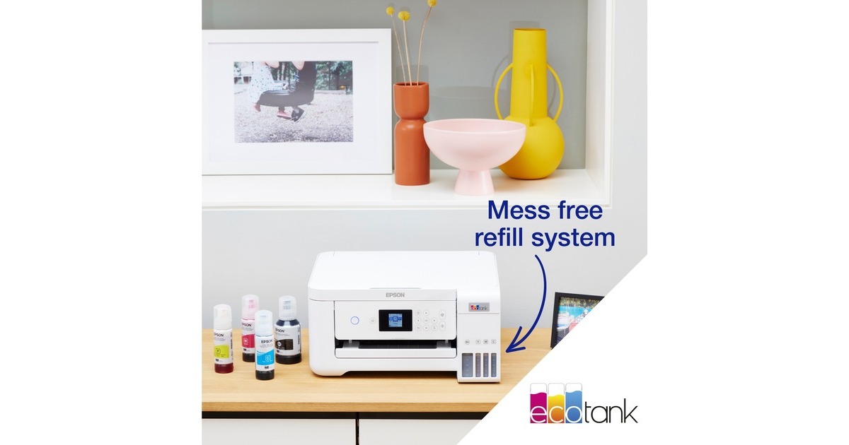 EpsonEcoTank ET-2856 all-in-one inkjetprinter  (Wit)