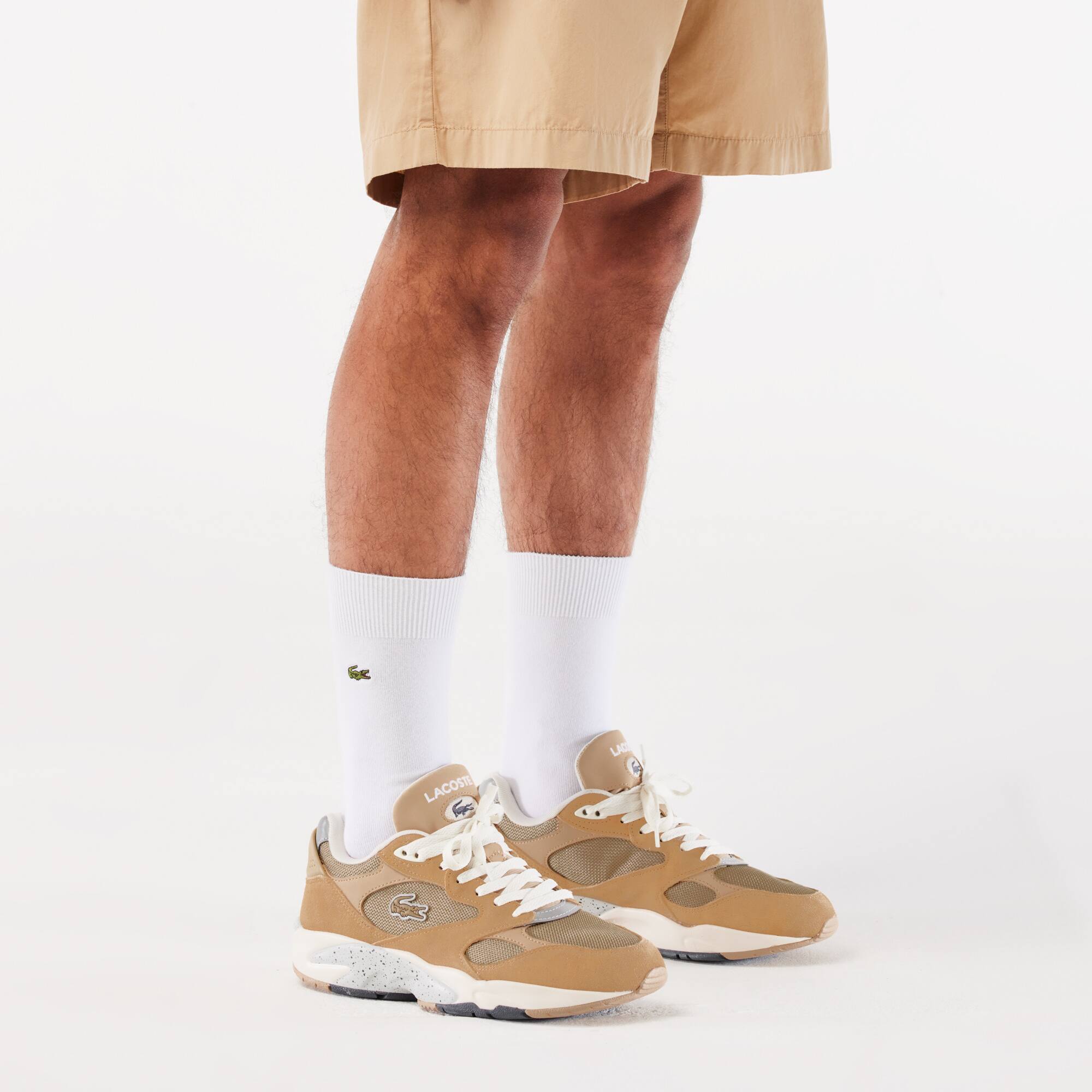 Herren-Sneakers STORM 96 LO VINTAGE aus Leder Sneakers - Beige - Lacoste - Herren