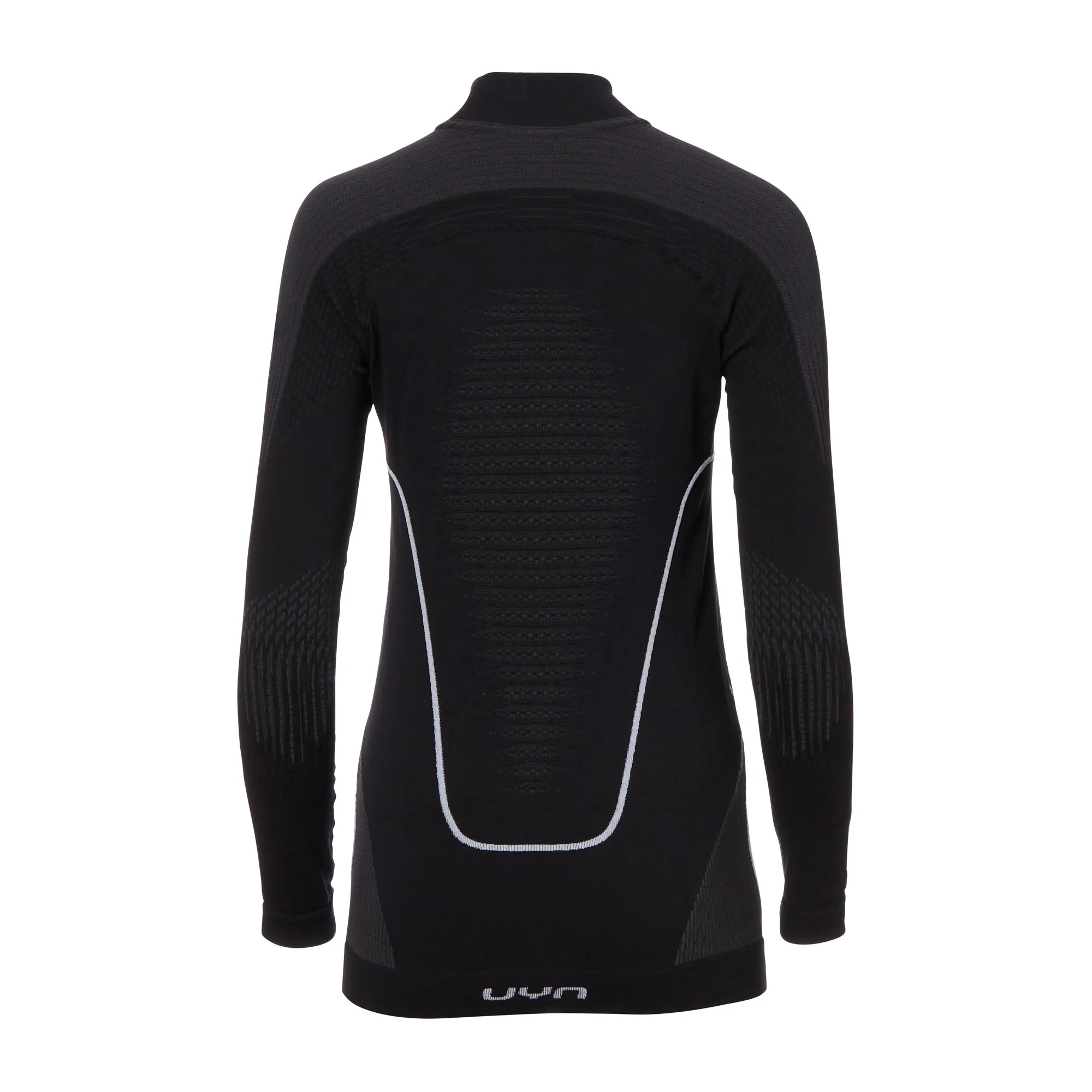 UYN -  UYN Longsleeve mit Rollkragen Evolutyon schwarz anthrazit Frauen