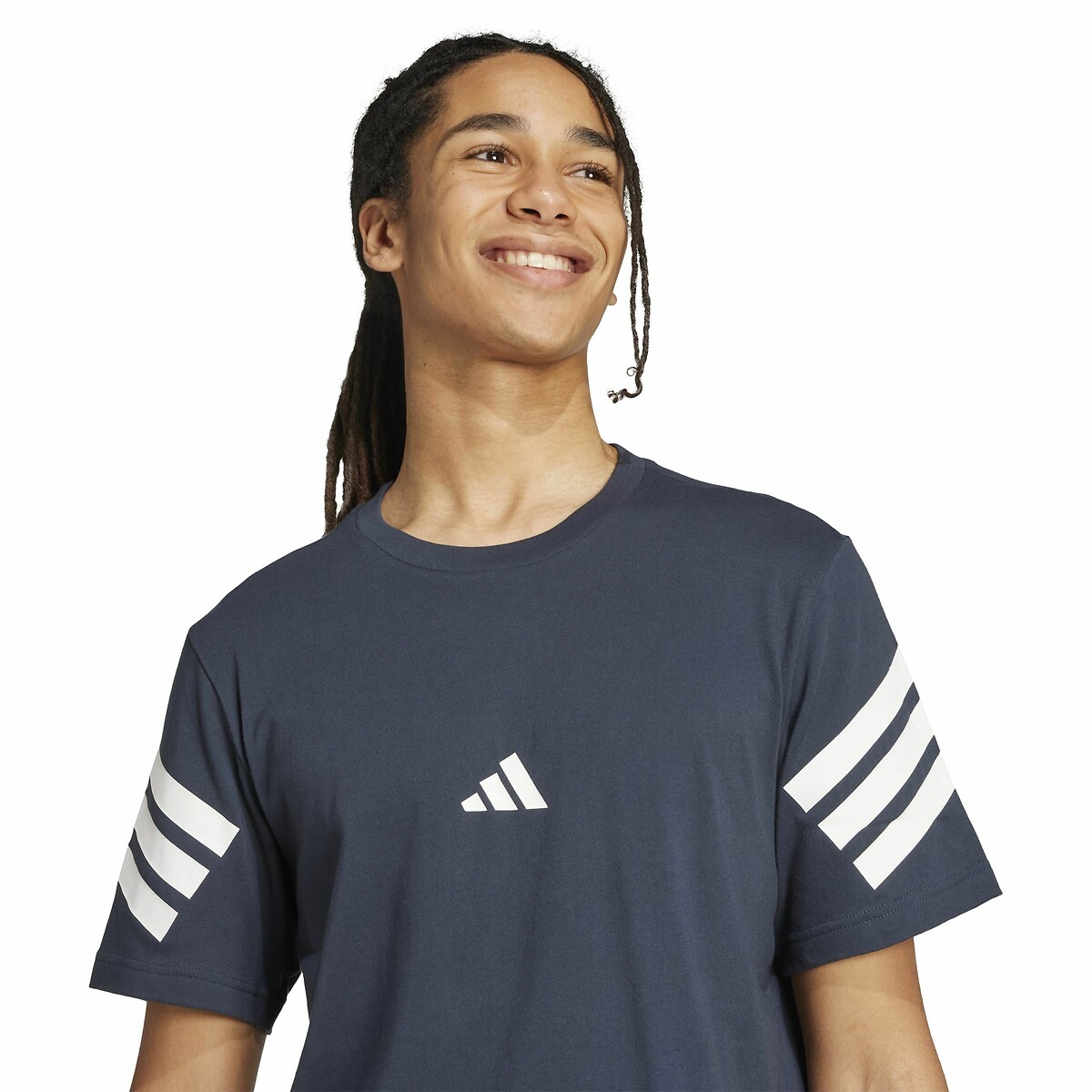 ADIDAS ROUPAS ESPORTIVAS<br>Camiseta 3 listras Ícones do Futuro