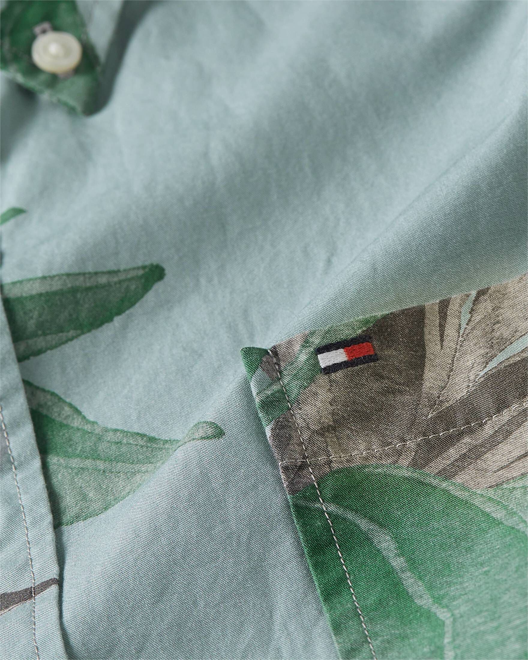 Tommy Hilfiger| Herren Hemd TROPICAL ISLAND