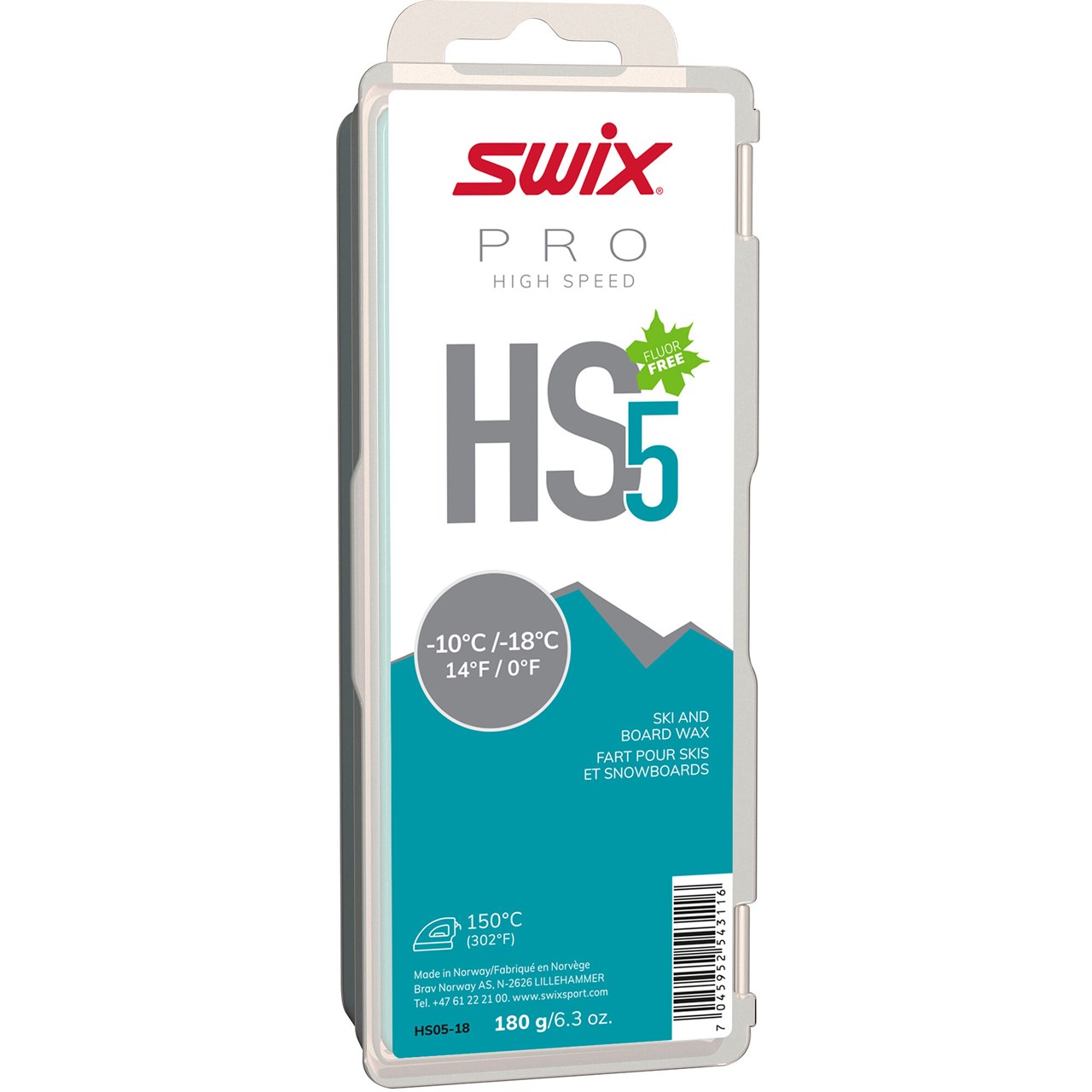 Swix High Speed 5 180g Glimrende valg under kalde forhold