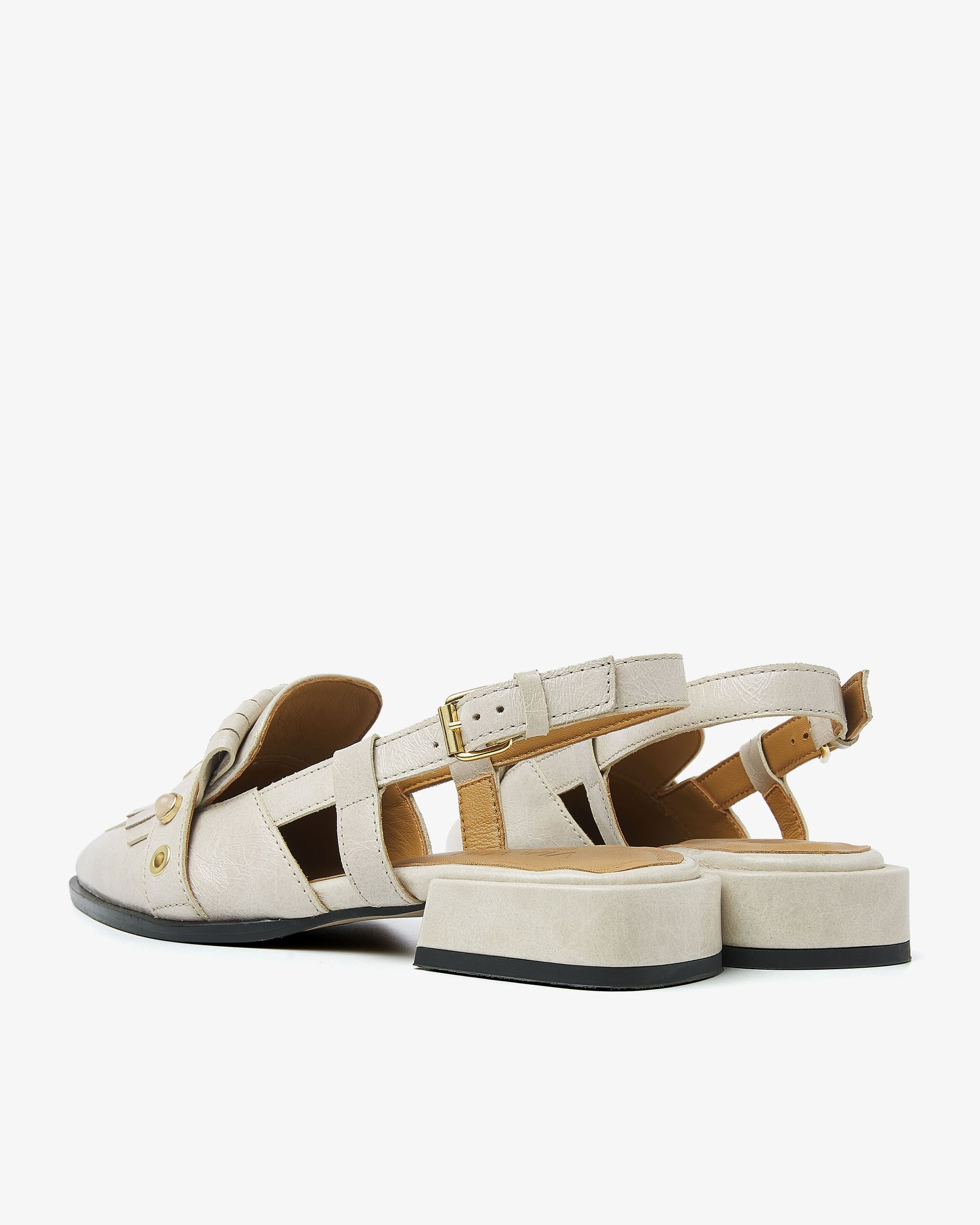 VIA VAI beige slingbacks Jazz Tammi