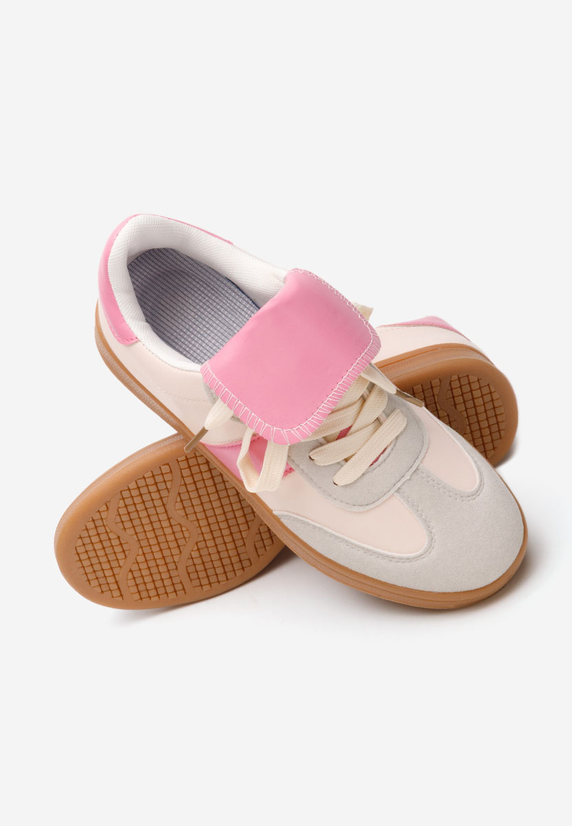 Baskets pour filles roses Snuzza