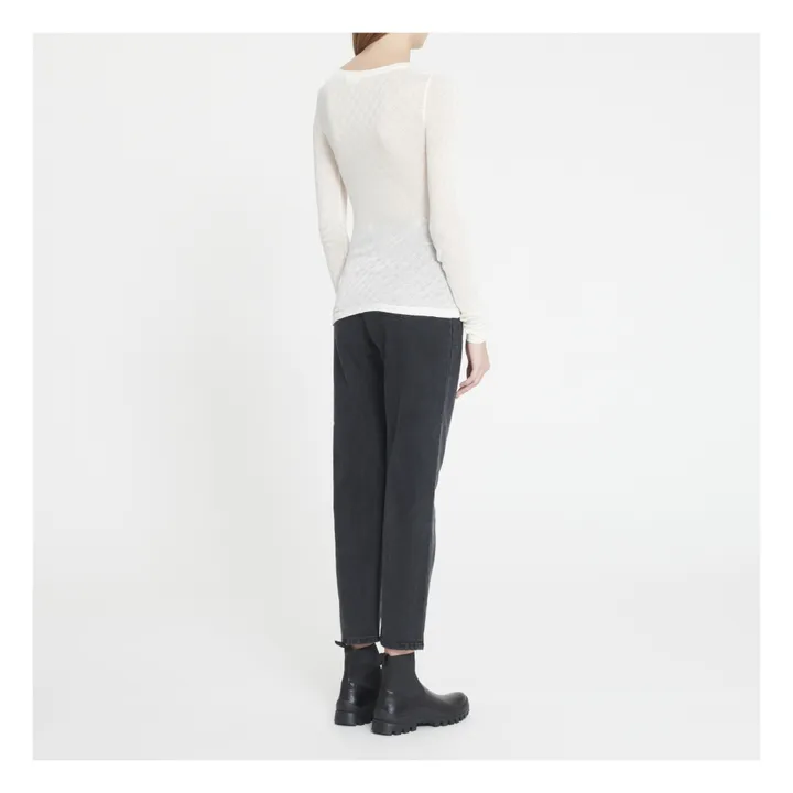 GAI+LISVA T-Shirt Fermi | Blanc cassé