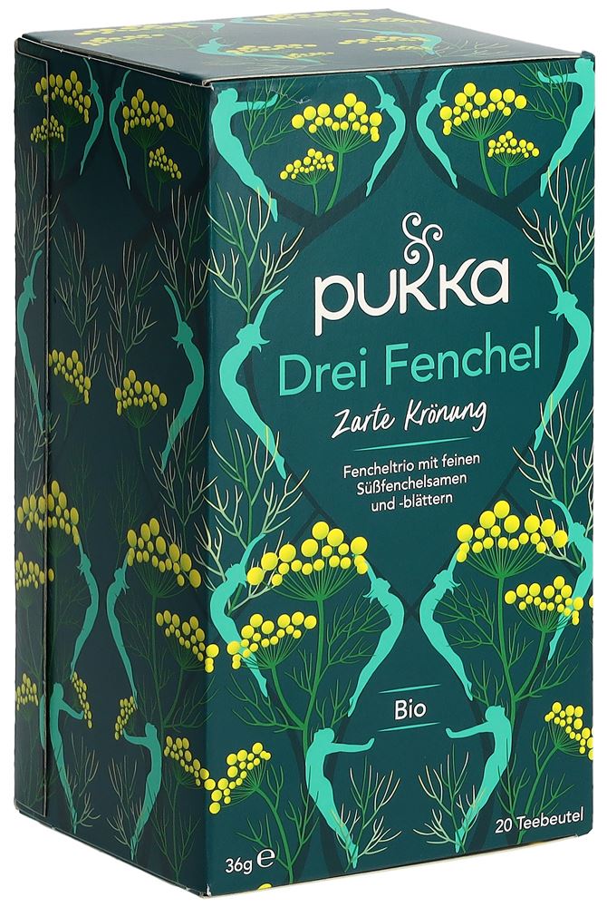 PUKKA Drei Fenchel Tee Tees Bio Btl 20 Stk