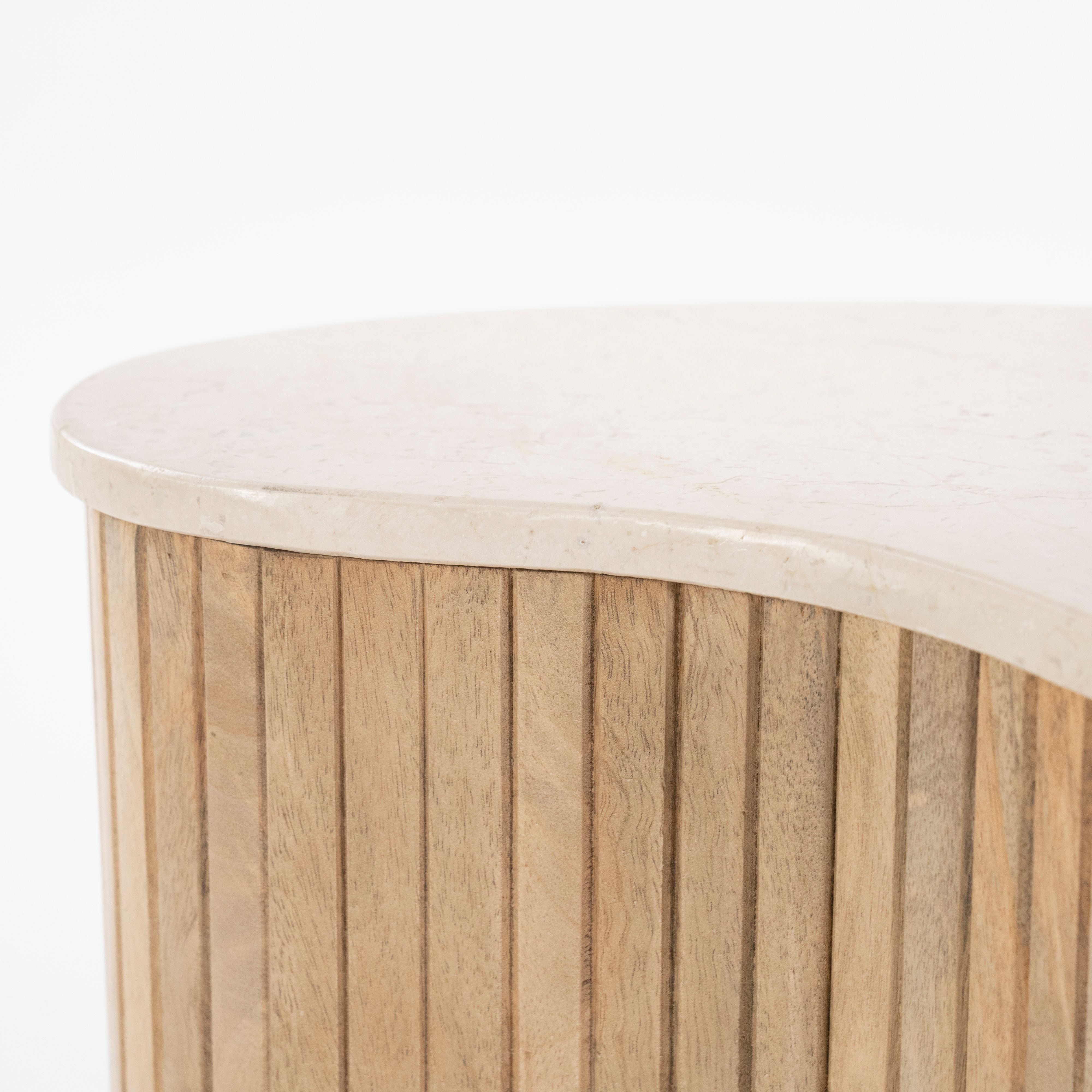 Bijzettafel 96186 Kira B50 x D33 x H44 cm