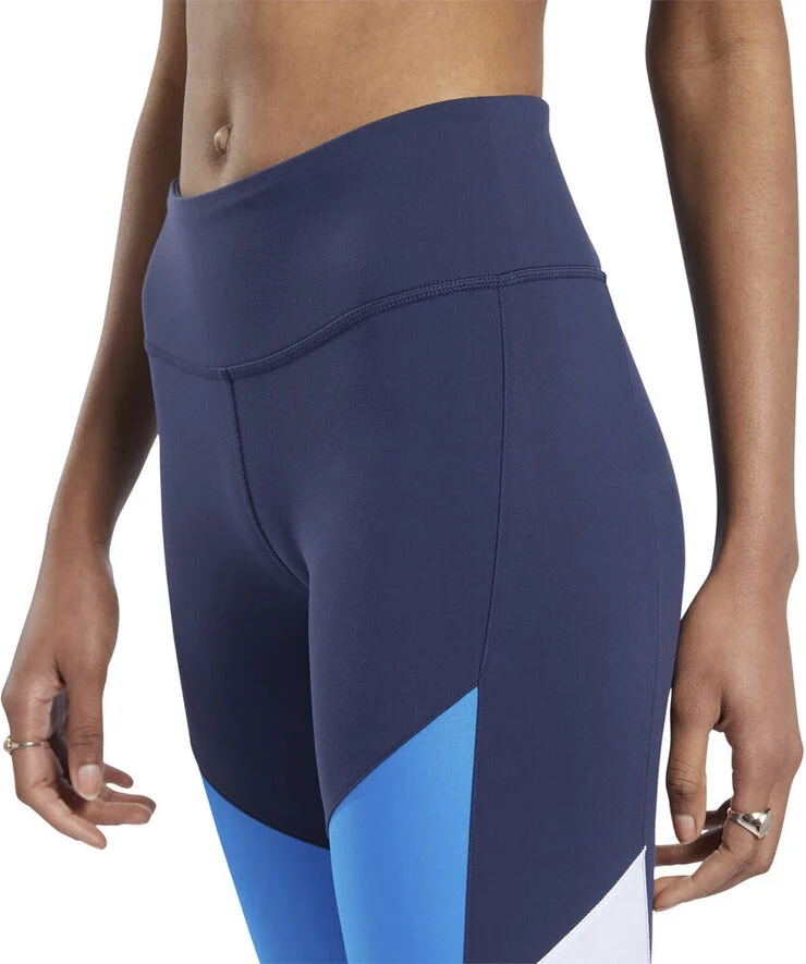 Reebok Lux Colorblock Tights Blå
