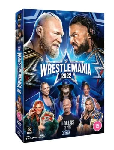 WWE WrestleMania 38 (DVD) Region 2 (Brand New)
