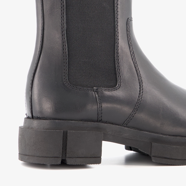 Groot leren meisjes chelsea boots