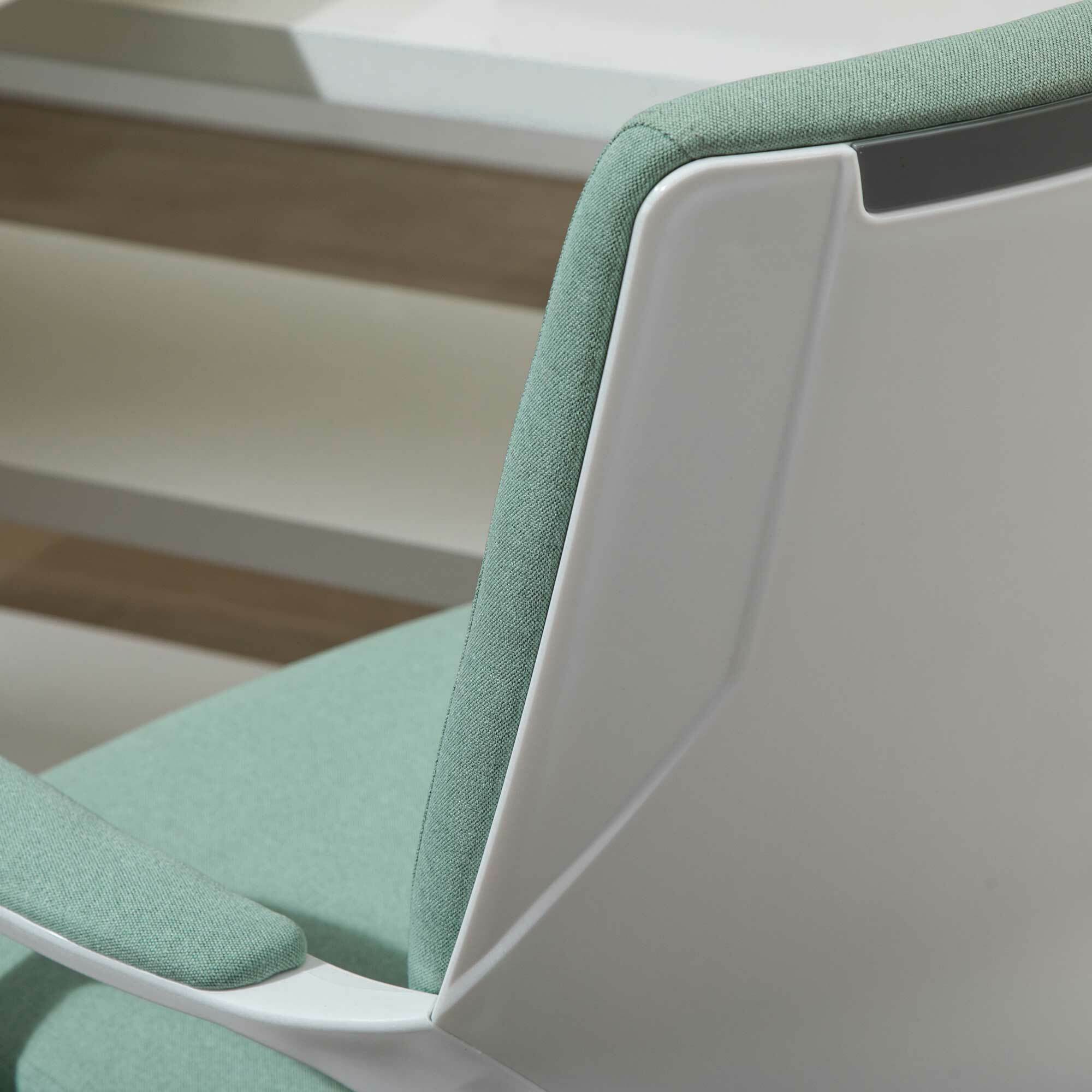 Vinsetto Bürostuhl ergonomisches liniendesign, weiche Polsterung 62 x 69 x 92-102 cm (BxTxH)