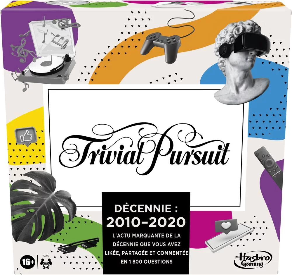 TRIVIAL PURSUIT DECADES 2010-2020