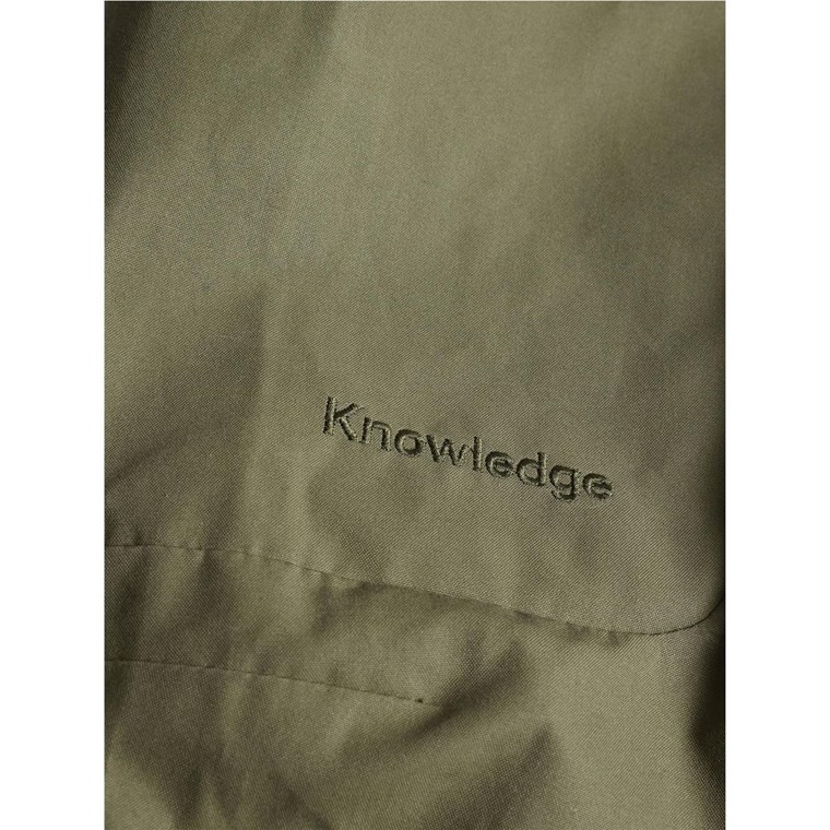 KnowledgeCotton Apparel Vent Canvas 200 Classic Pants Burned Olive