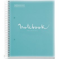 Cahier à spirale 'Notebook EMOTIONS', A4, bleu