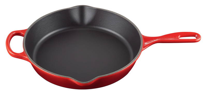 LE CREUSET Brat-/ Servierpfanne hoch 26cm Kirschrot