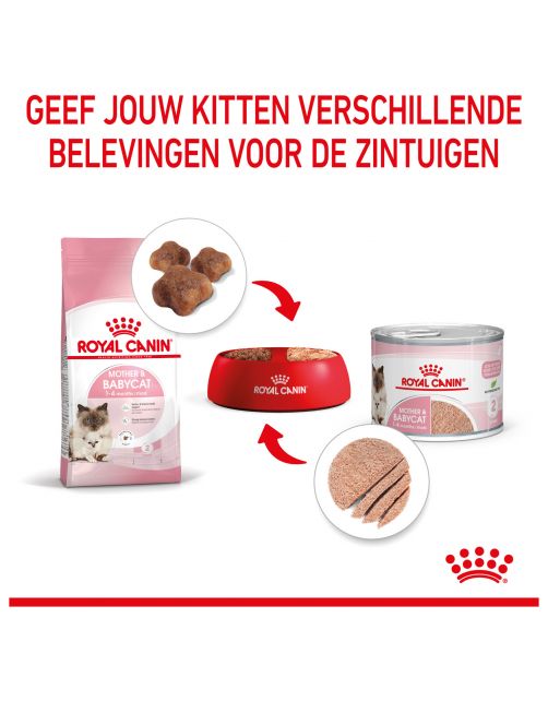 Royal Canin Mother & Babycat Mousse - Kitten-Kattenvoer - 195 g