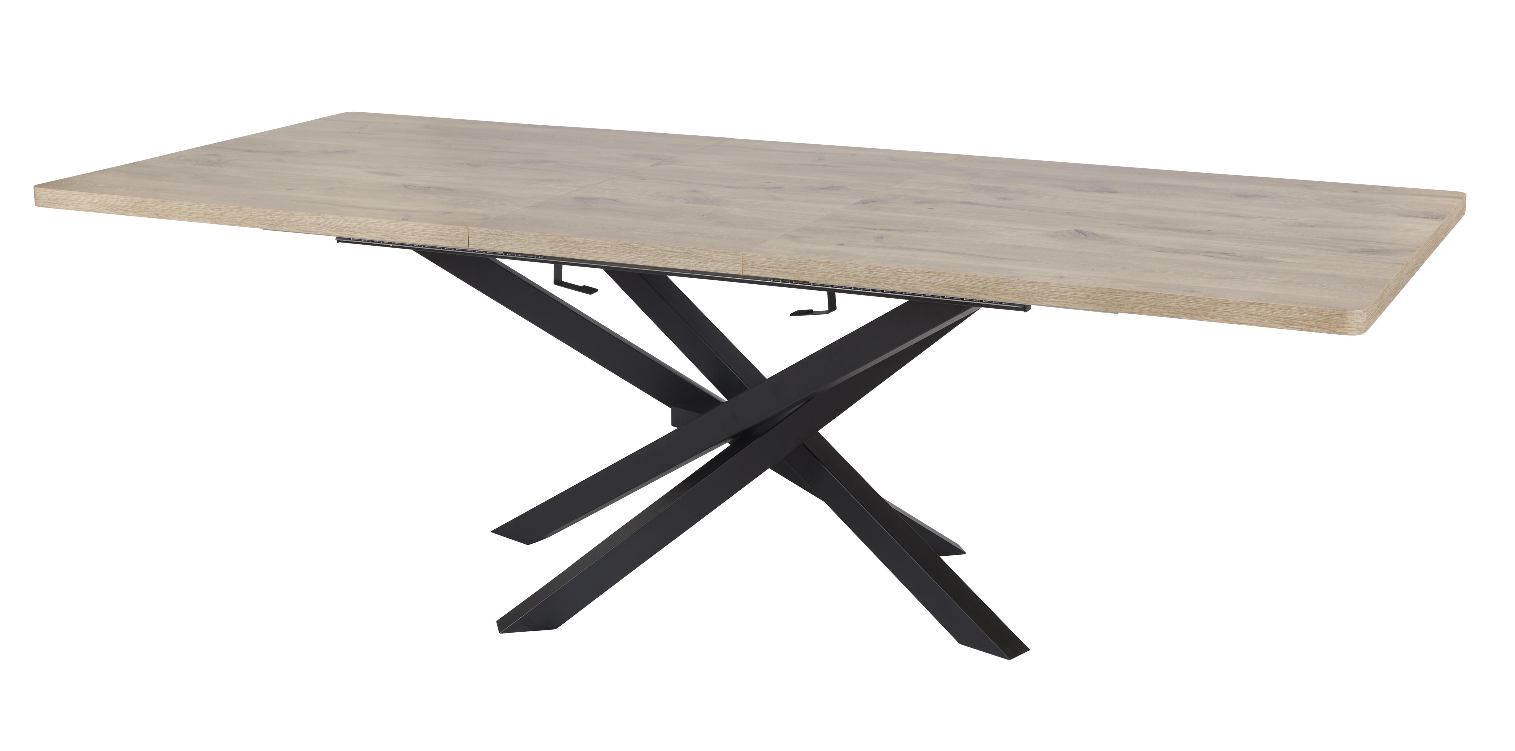 TIM TABLE AVEC ALLONGE PAPILLON 190-240X76X100CM