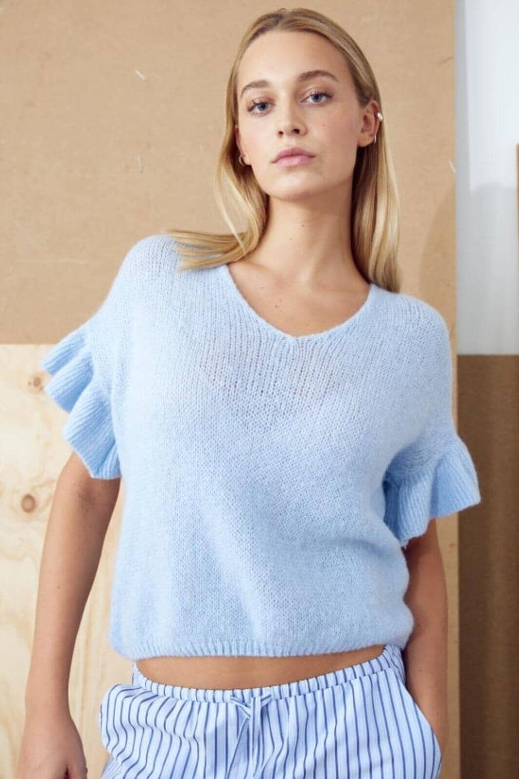 Noella Jaylin Knit 016 light blue