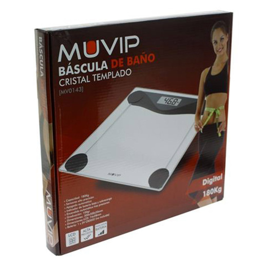 Balança Digital Muvip Baño - Cristal