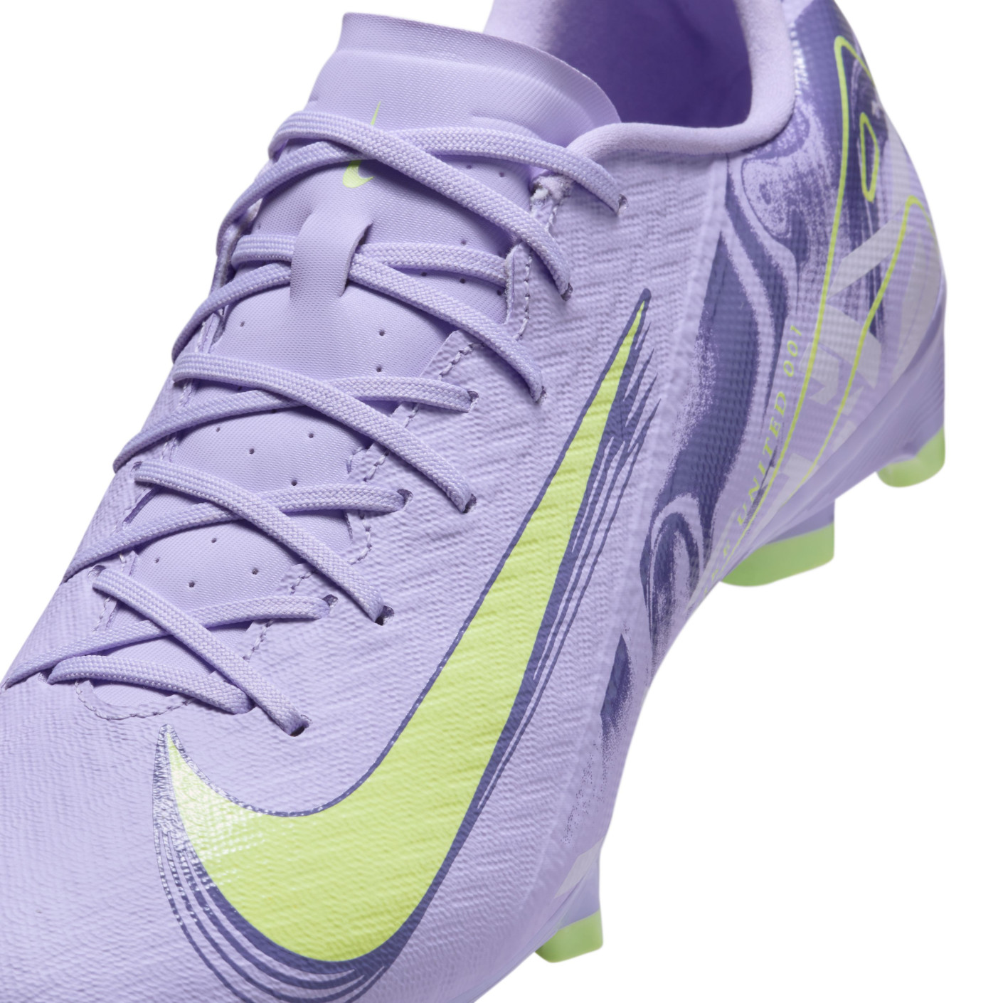 Nike Zoom Mercurial Vapor 16 Academy Gras / Kunstgras Voetbalschoenen (MG) Lichtpaars Lichtgeel