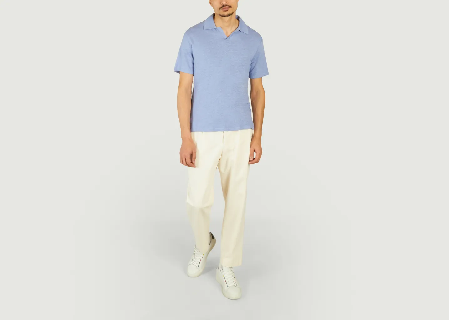 Pantalon chino en twill de coton bio Luigi Officine Générale