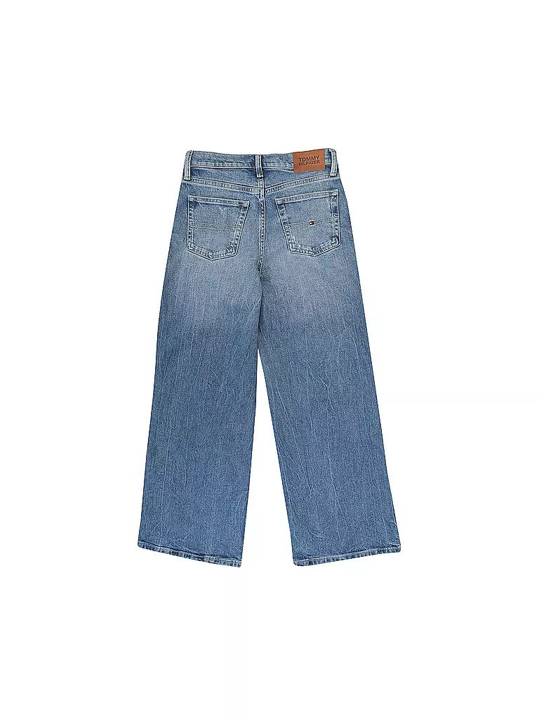 TOMMY HILFIGER Jeans Wide Leg MABEL WORN IN blau