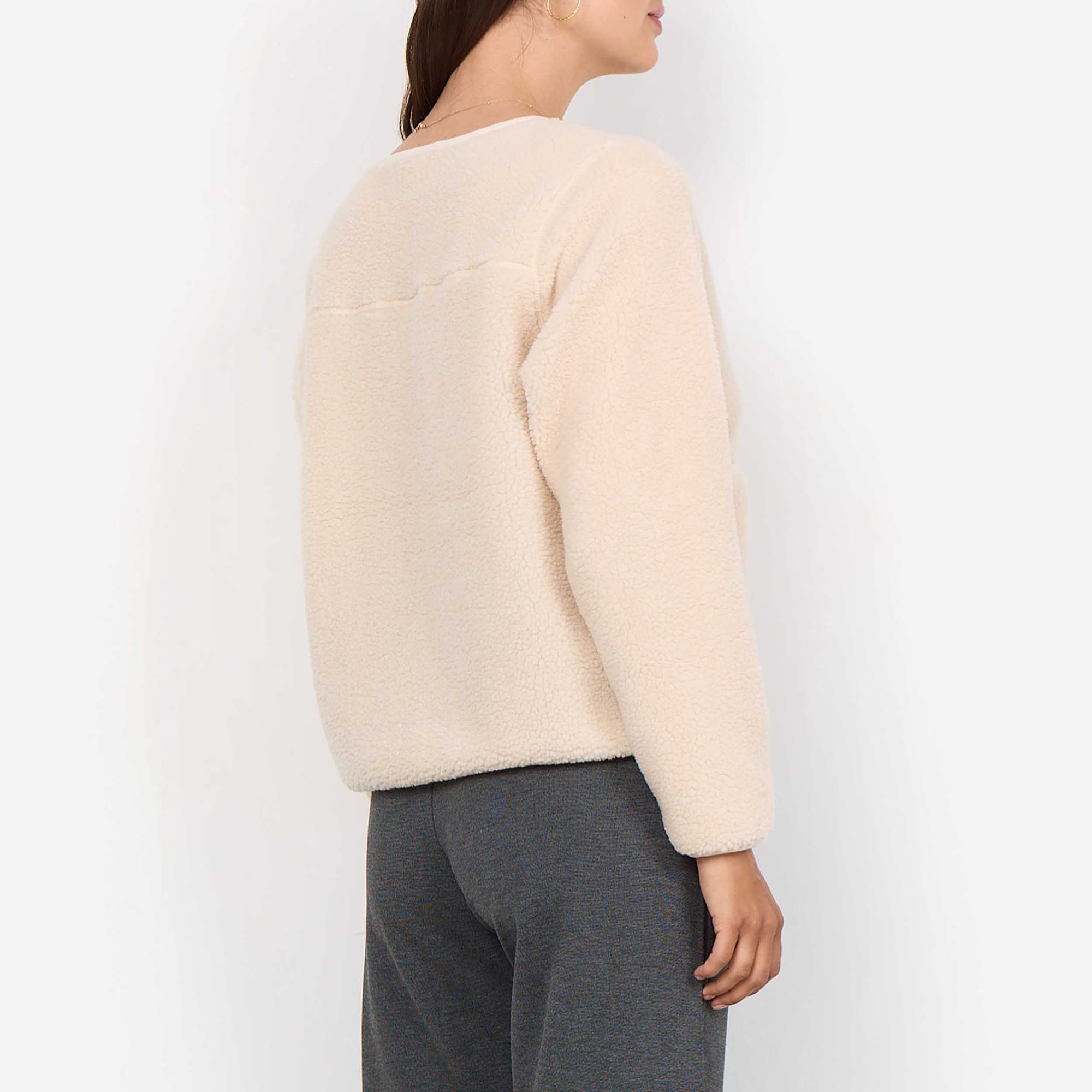 Gilet Femme ecru