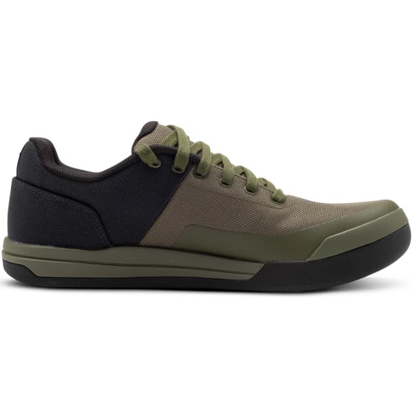 Chaussure VTT plate FOX UNION CANVAS OLIVE GREEN