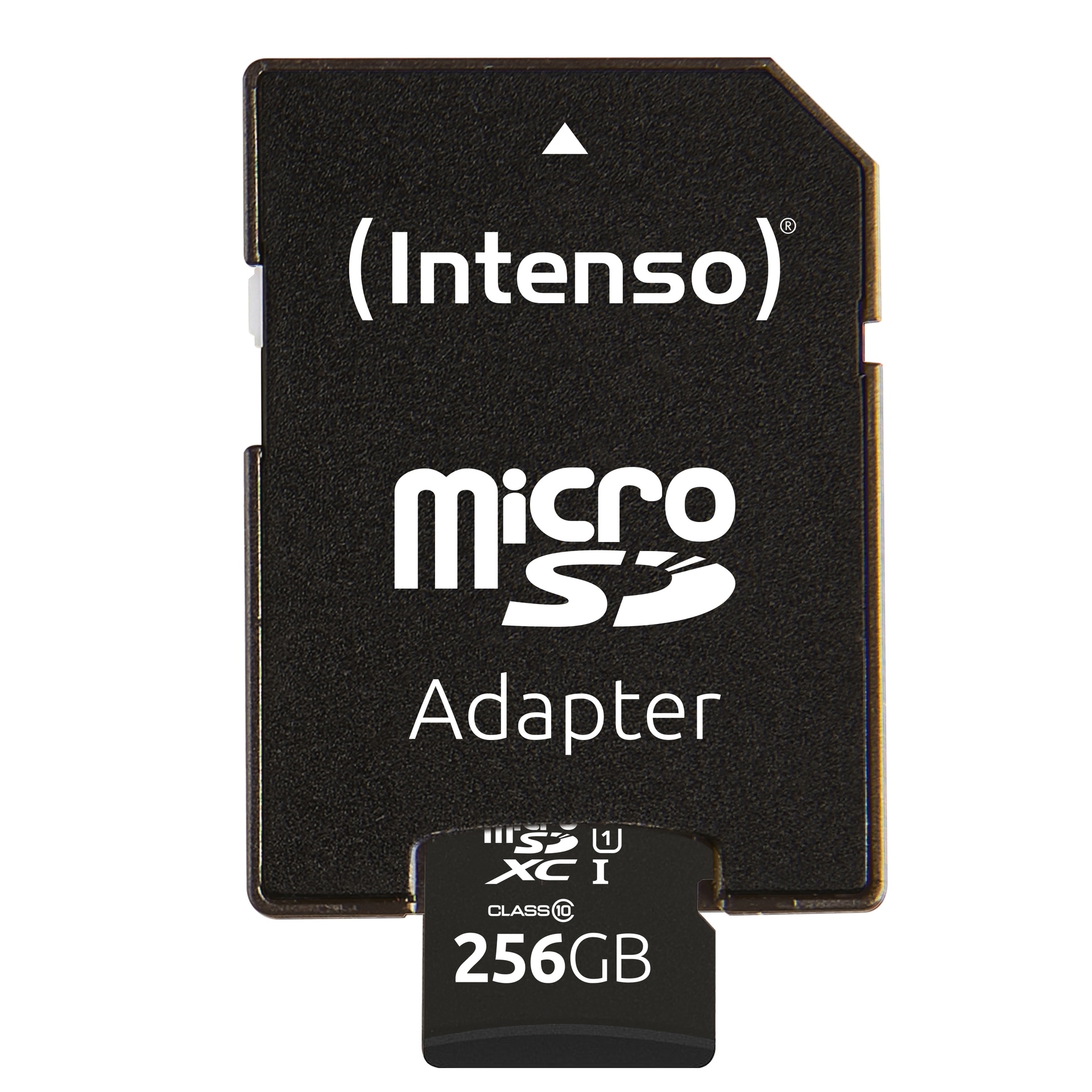 Intenso Speicherkarte »256 GB microSDXC UHS-I Performance« (256 GB UHS-I Class 10 90 MB/s Lesegeschwindigkeit) inklusive SD-Adapter