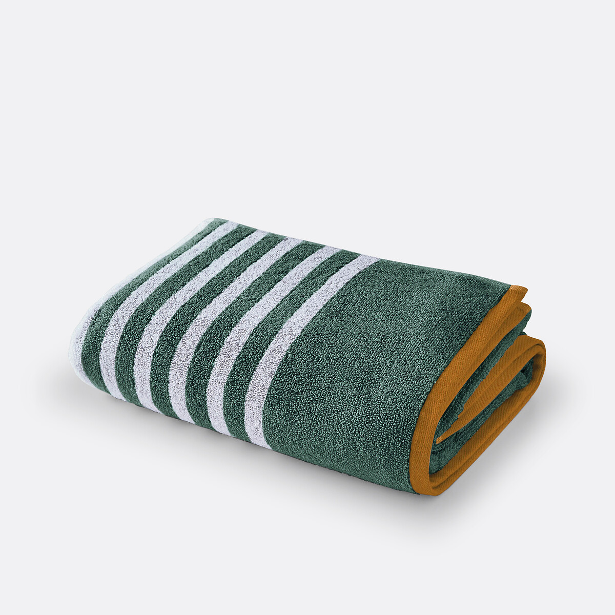 LA REDOUTE INTERIEURS<br>Toalha de banho às riscas 500g/m2, Calanques