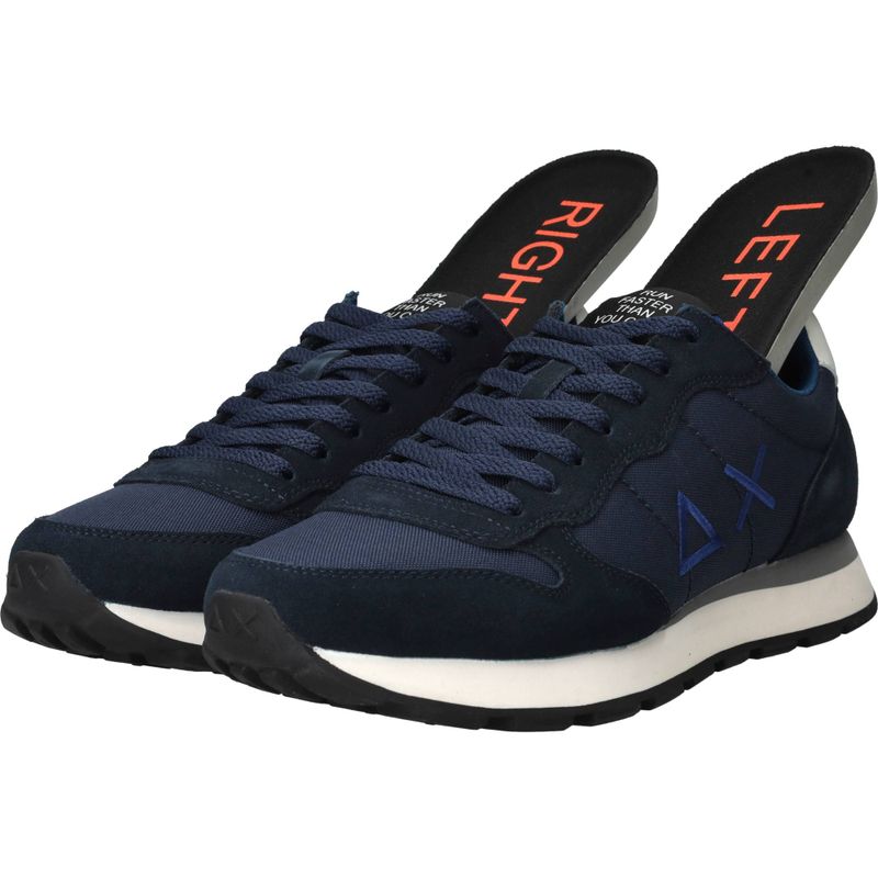 SUN68 Tom Solid Sneakers Blauw Heren