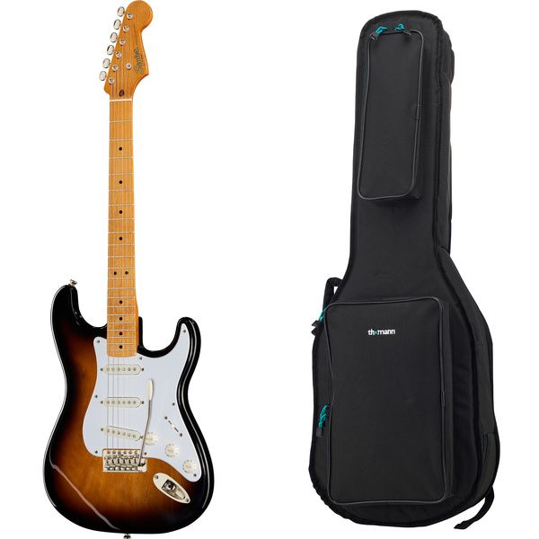 Squier CV 50s Strat MN 2-SB Bundle