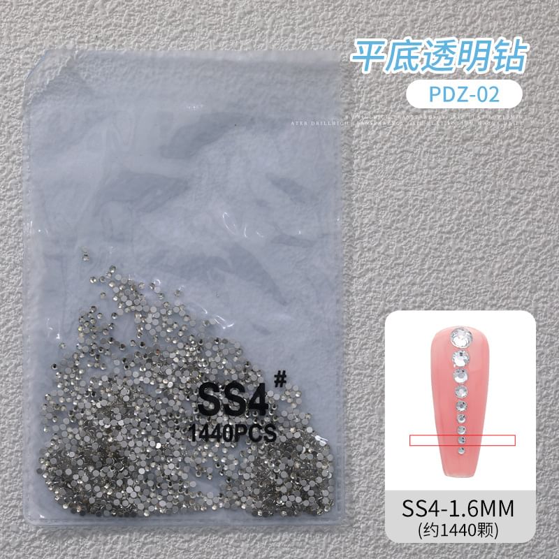 Padoma - Strass-nageldecoratie (verschillende ontwerpen)