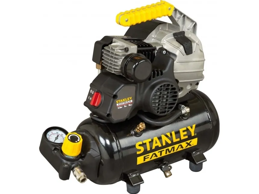 Bilkompressor Stanley oliekompressor 6l 8b 2KM 222l/m FM.HYBR.