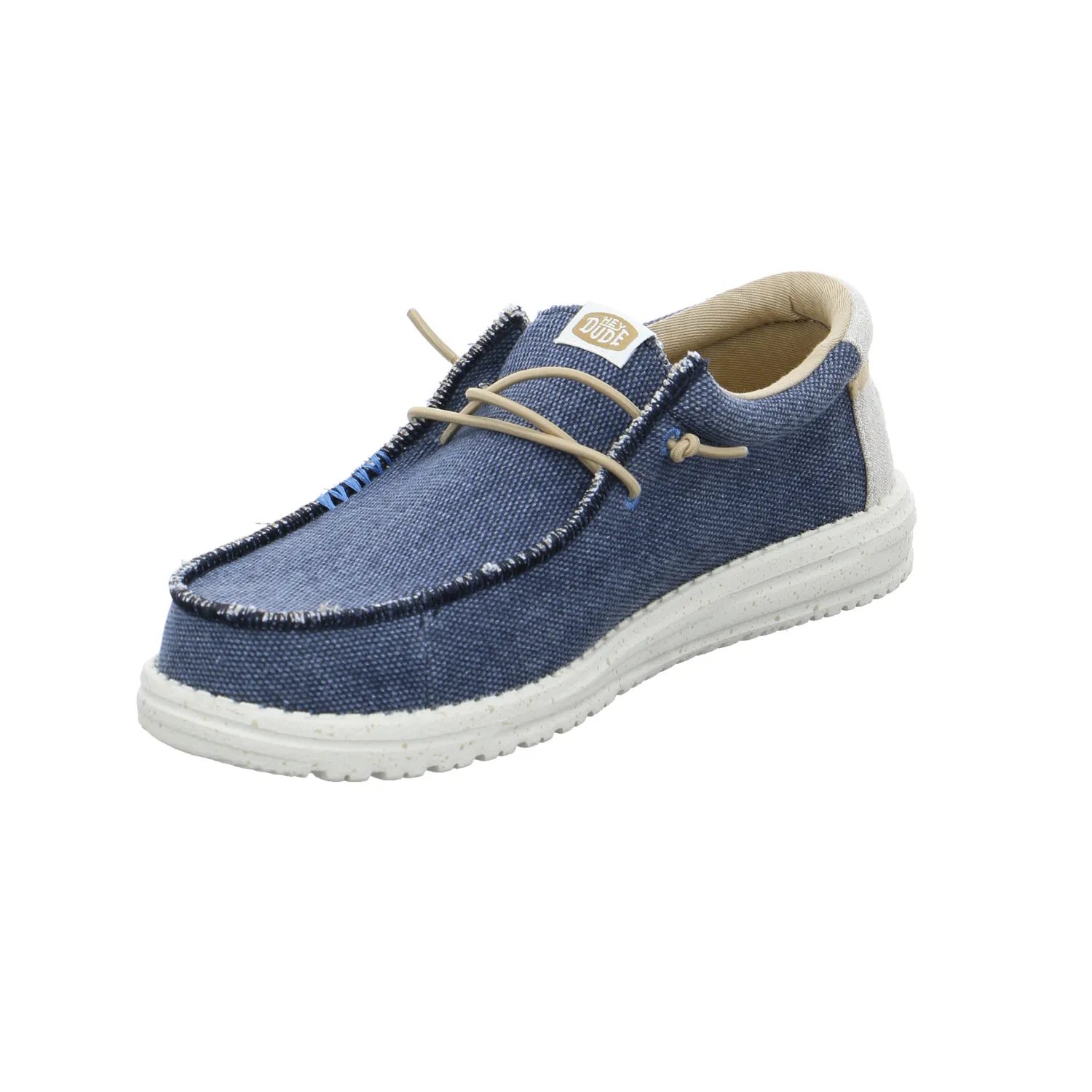 HEY DUDE Halbschuh Blau Textil