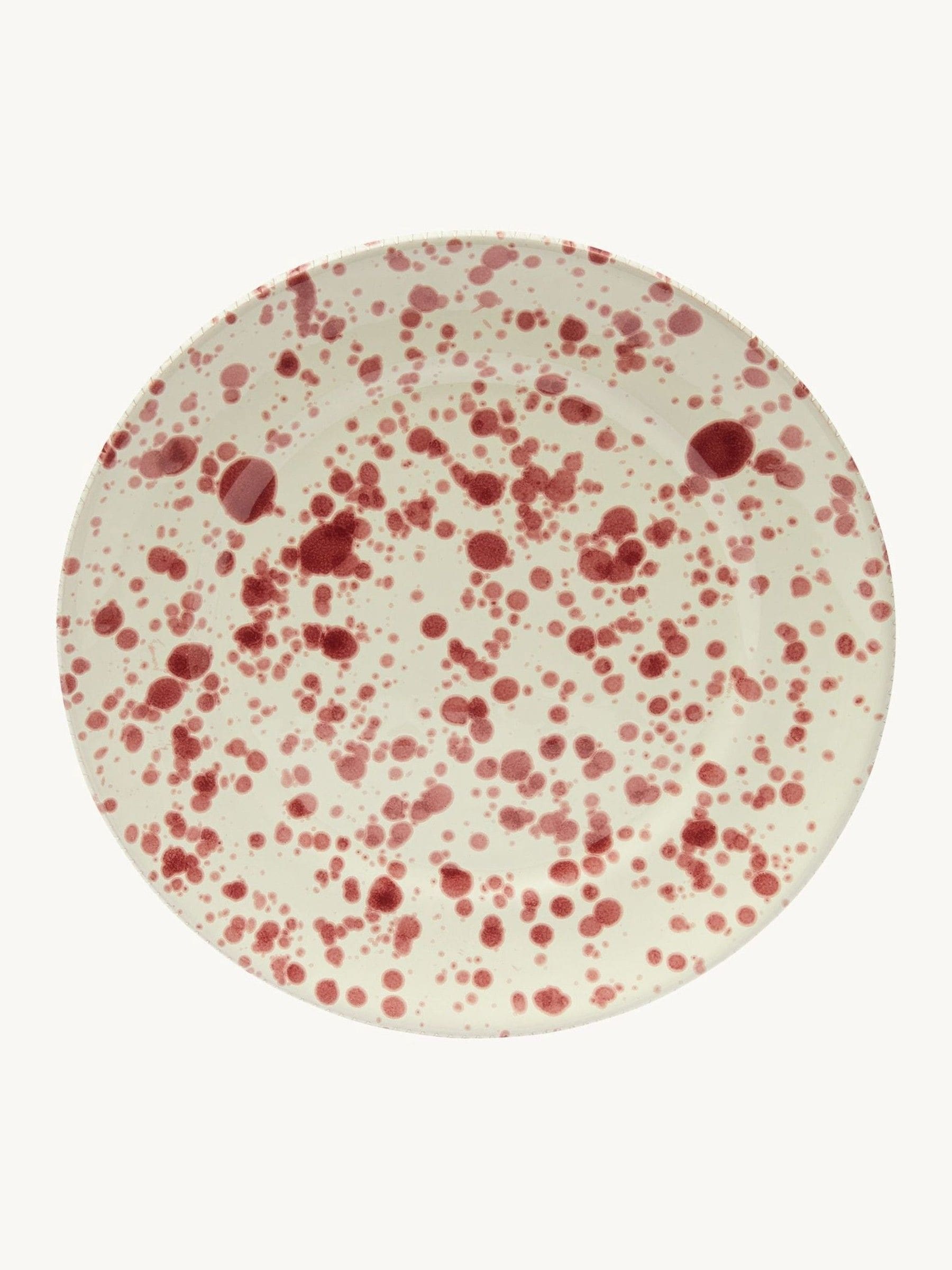 Hot Pottery 12 Piece Splatter Signature Dinner Set