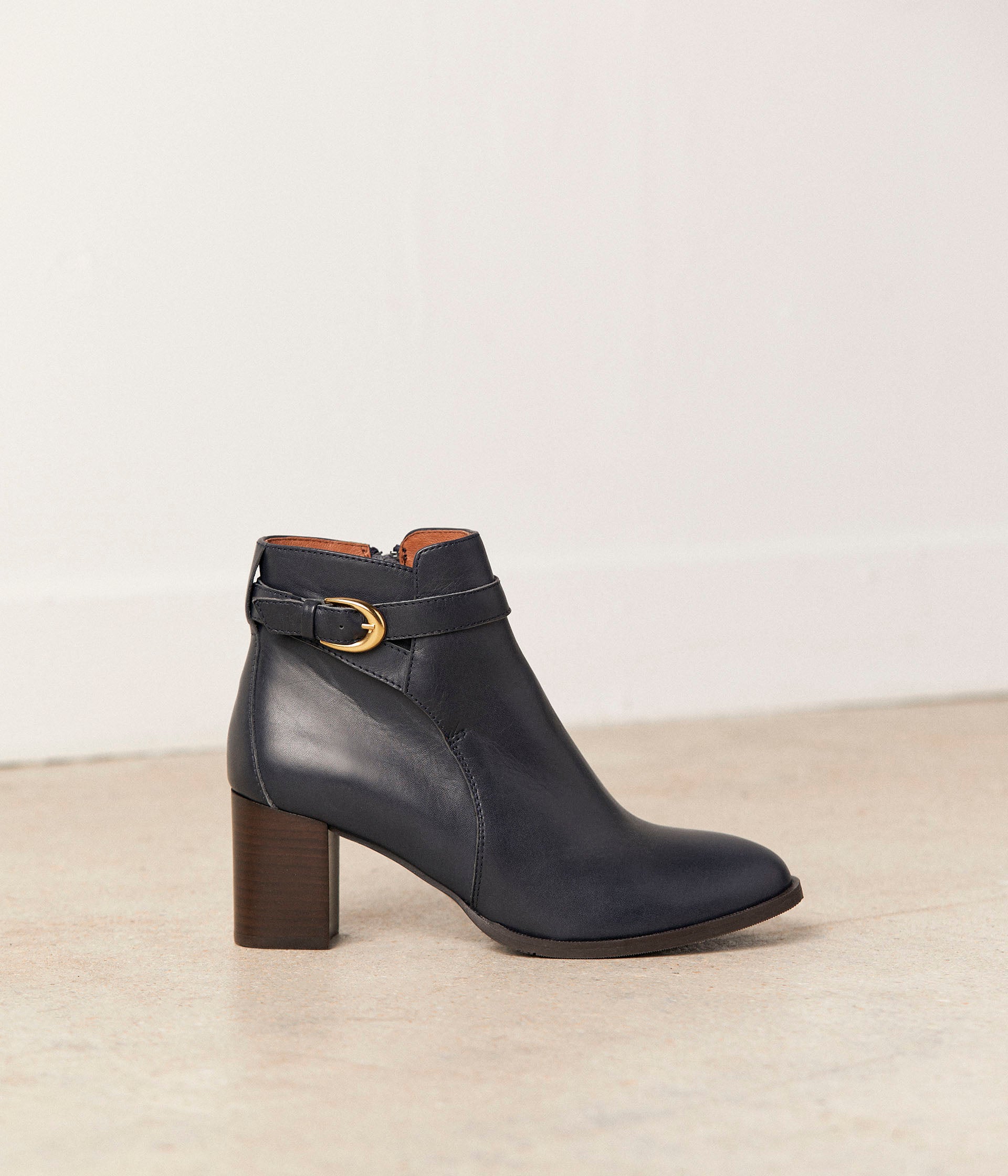 Bottines marine Marcelle