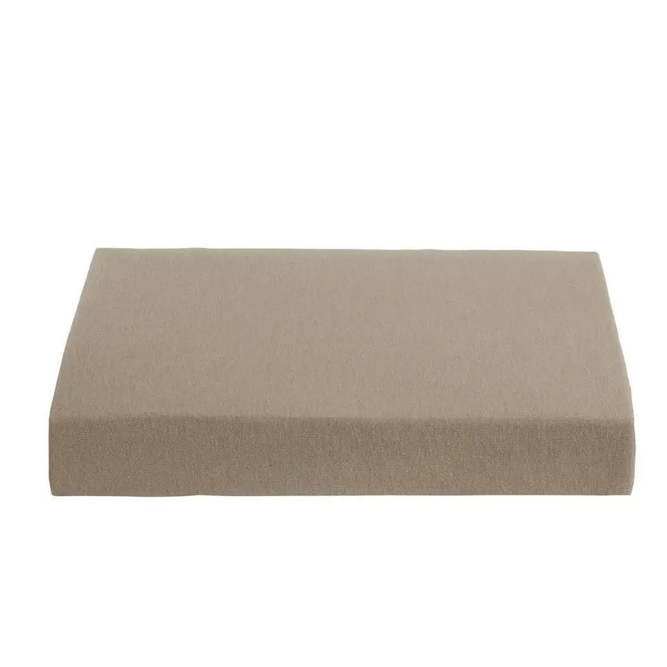 Ambiante Jersey - Hoeslaken - 200x200/210 - Taupe
