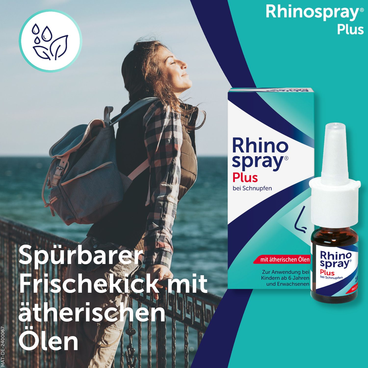 Rhinospray Plus Nasenspray bei Schnupfen & verstopfter Nase