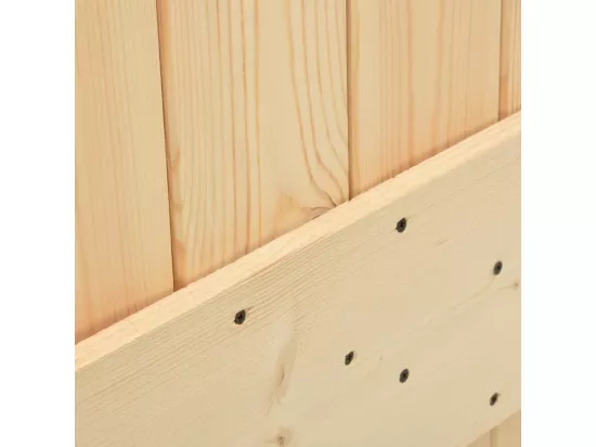 Porte 80x210 cm Bois de pin massif