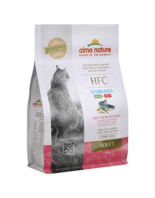 Almo Nature Hfc Adult Sterilized Zalm - Kattenvoer
