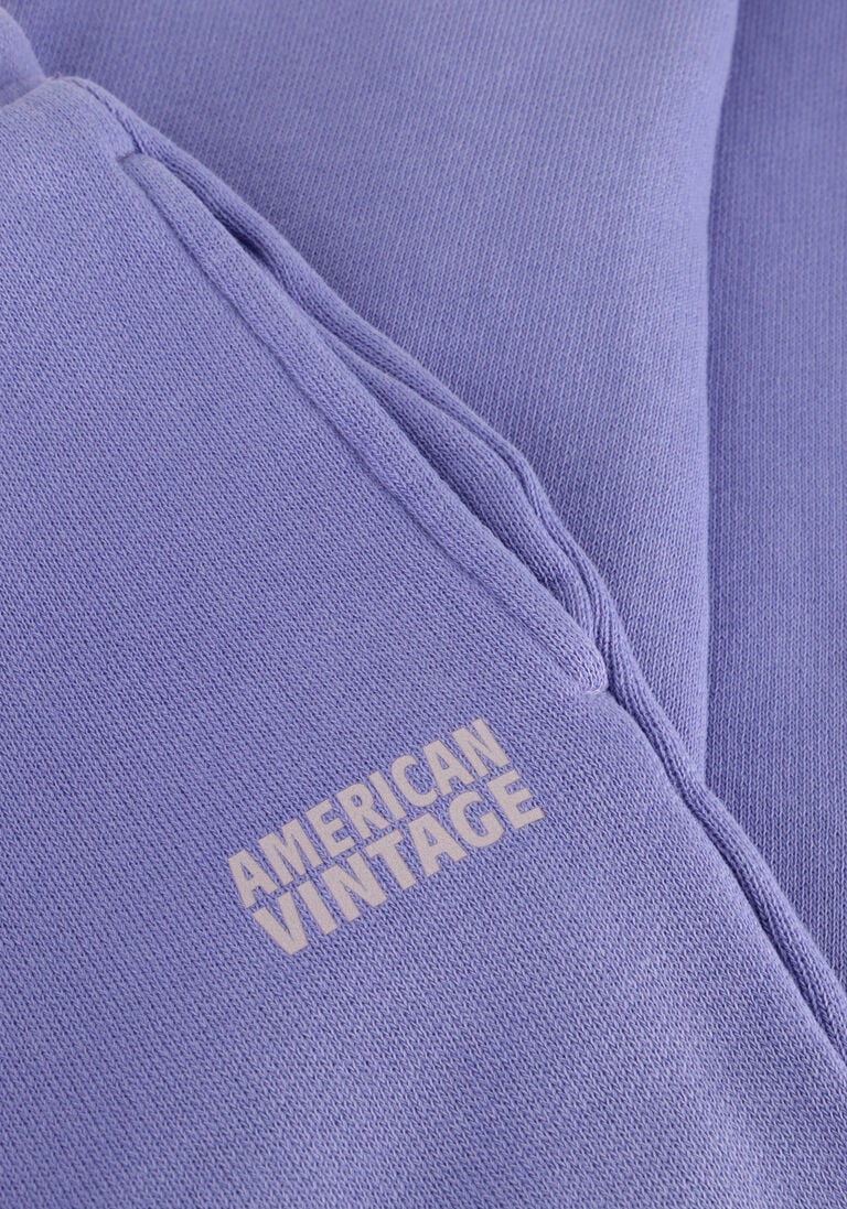 AMERICAN VINTAGE paarse american vintage joggingbroek izubird jogger