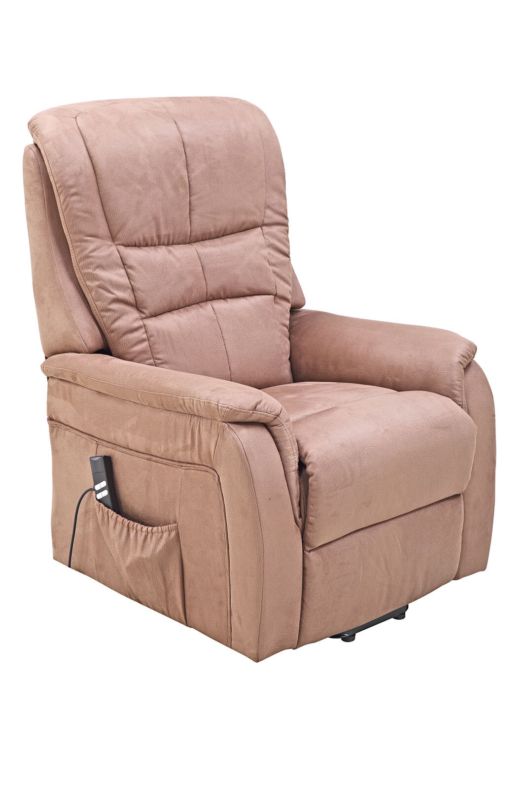 TV-Sessel FM-335L2 Bezug Mikrofaser braun 83,5x111-82x90-160cm