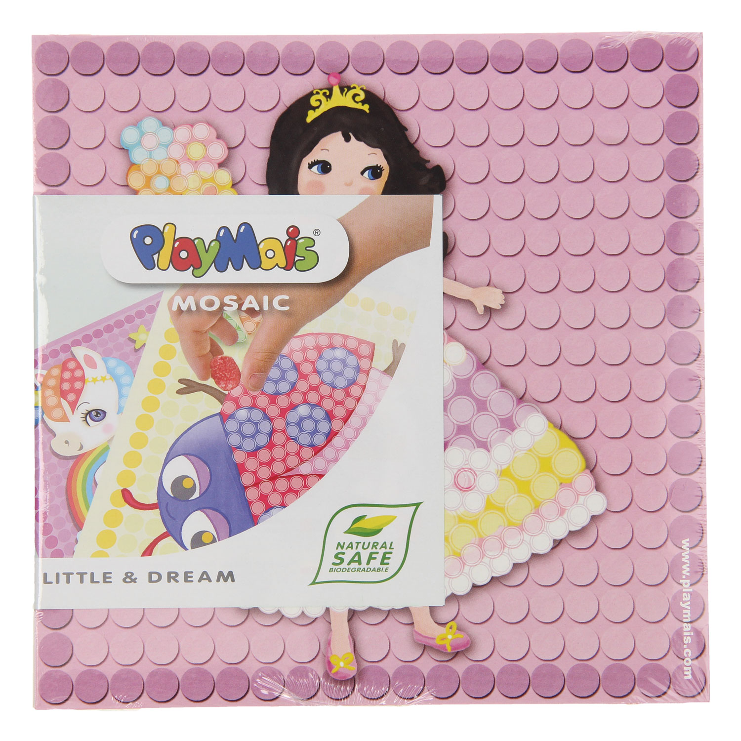 PlayMais Mosaic Kaarten Versieren Prinses