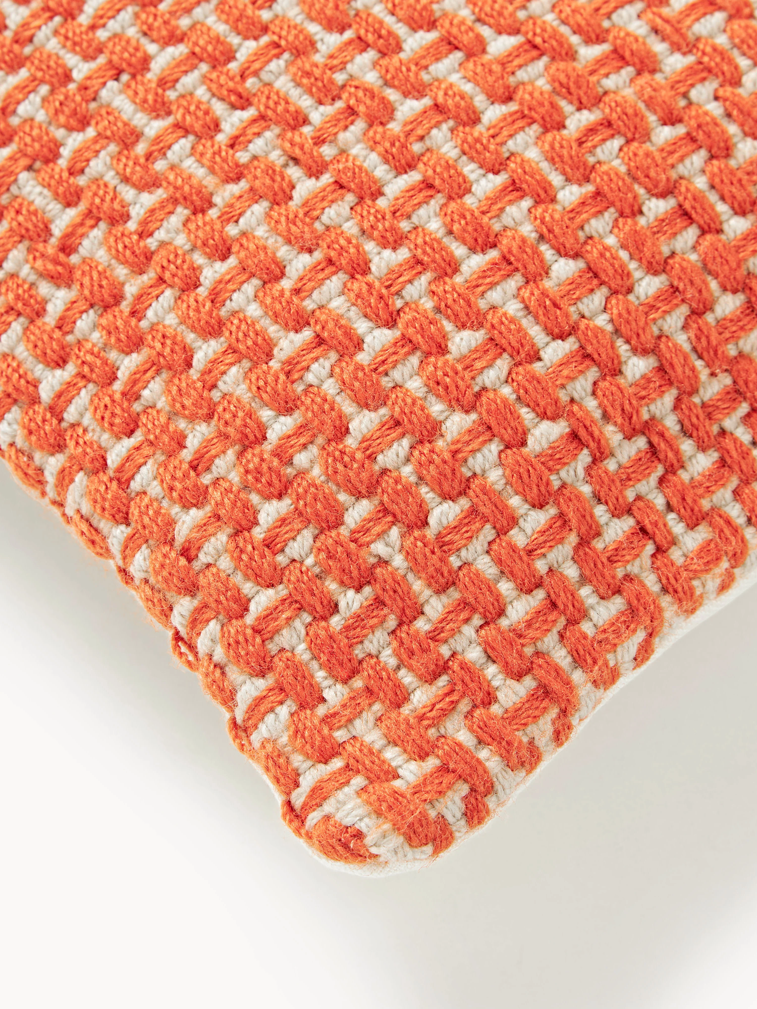 Handgeweven outdoor kussenhoes Kama