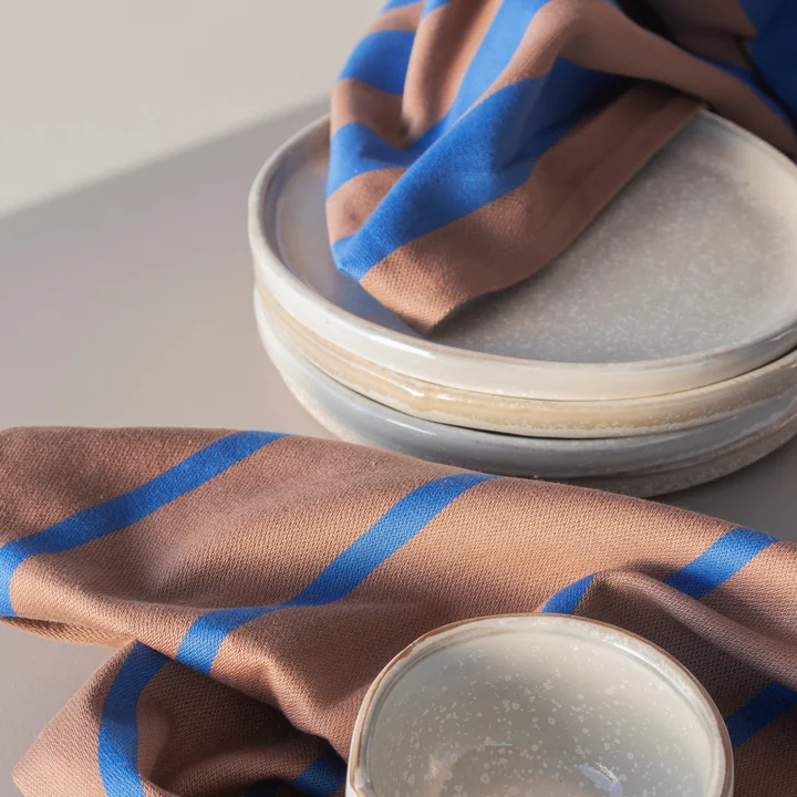 Mette Ditmer - Stripes Küchenhandtuch, blush (2er-Set)