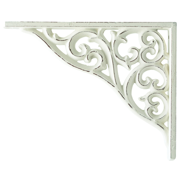 Duraline plankdrager Baroque wit 15x19 cm