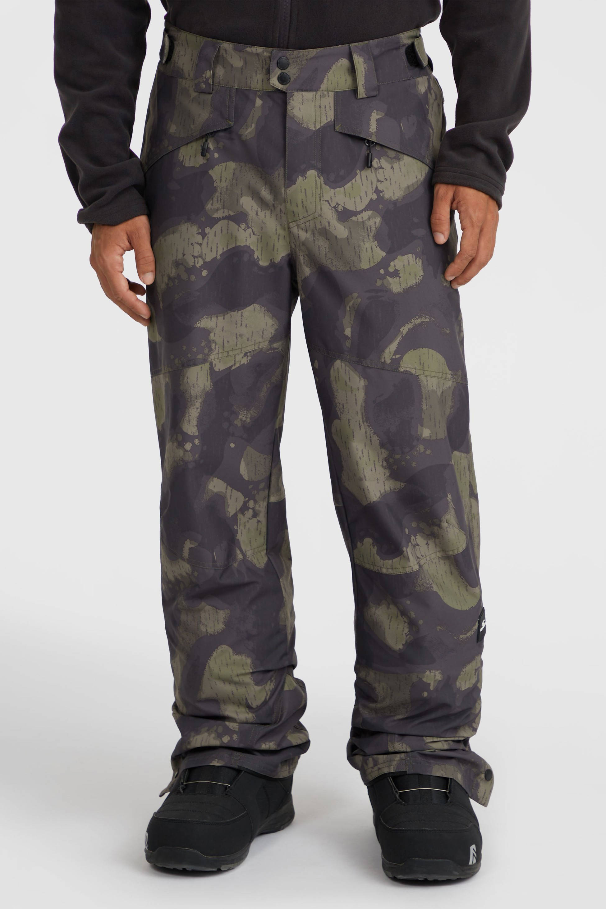 O'Neill skibroek Hammer zwart camouflage