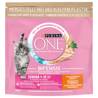 Purina One Trockenfutter Junior Huhn & Vollkorn 1.5kg